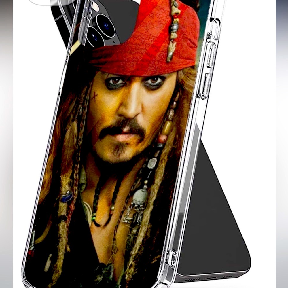 Pirates of the Caribbean Captain Jack Sparrow Collage iPhone Case